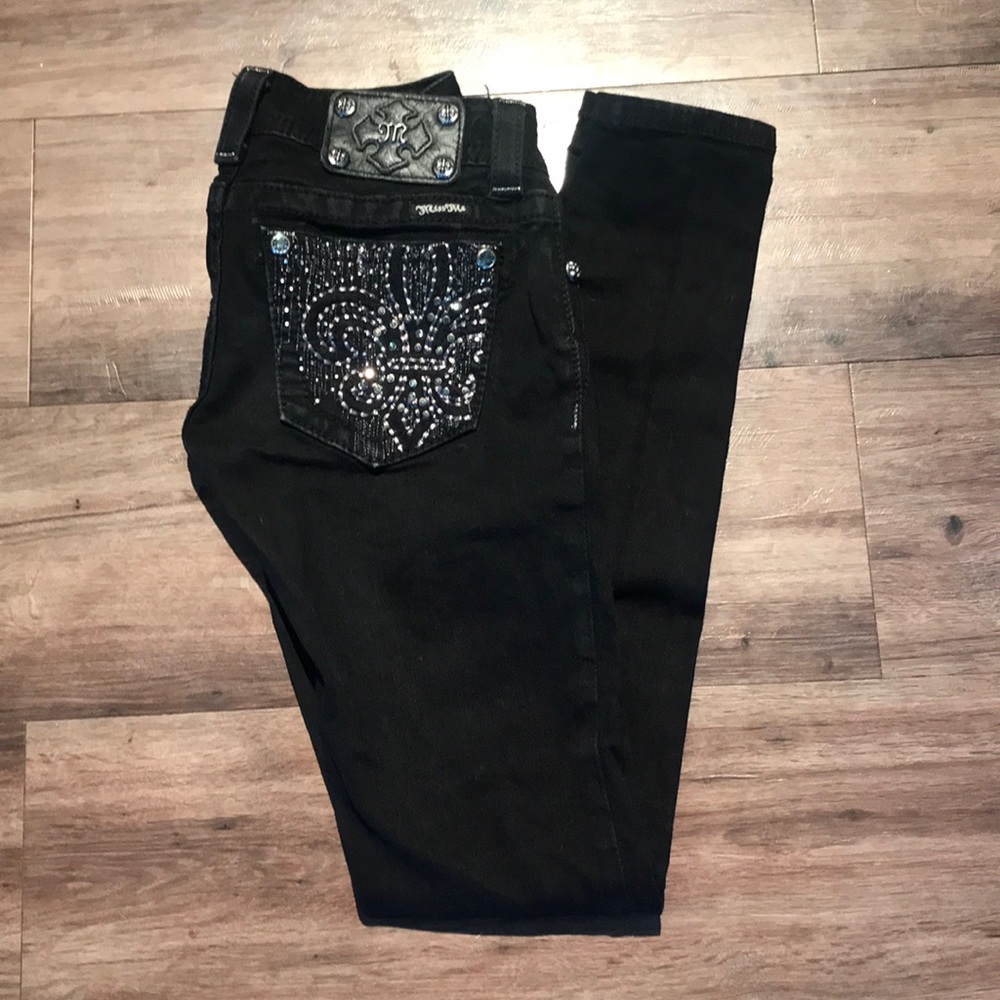Black Miss Me Jeans